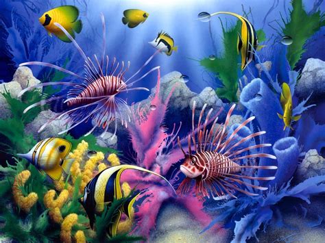 Sealife Art Of The Sea David Miller Painting Art Animals Fishes