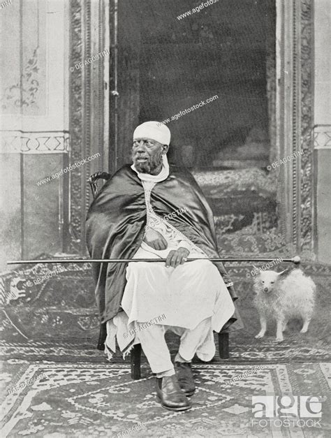 Menelik Ii 1844 1913 Emperor Of Ethiopia Photo By Treichler From L