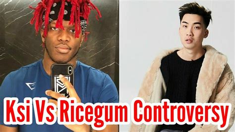 ksi vs ricegum controversy youtube