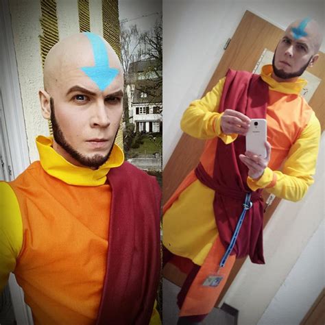 Adult Aang Avatar Cosplay By Elffi On Deviantart