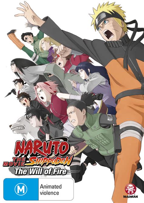 Naruto Shippuden Movie 3 The Will Of Fire Dvd Buy Now At Mighty