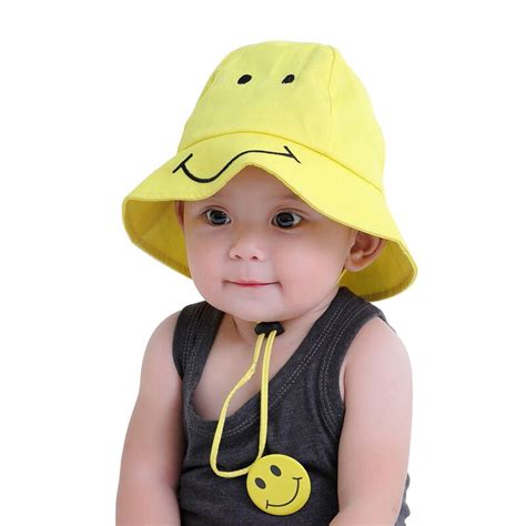 Summer Outdoor Baby Hat Cap Infant Baby Girl Sun Hat Cotton Children