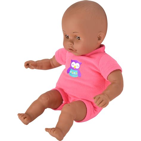 My Sweet Love 13 Soft Baby Doll With Sewn On Pink Owl Outfit