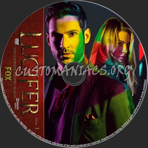 Lucifer Season 4 Dvd Label Dvd Covers And Labels By Customaniacs Id