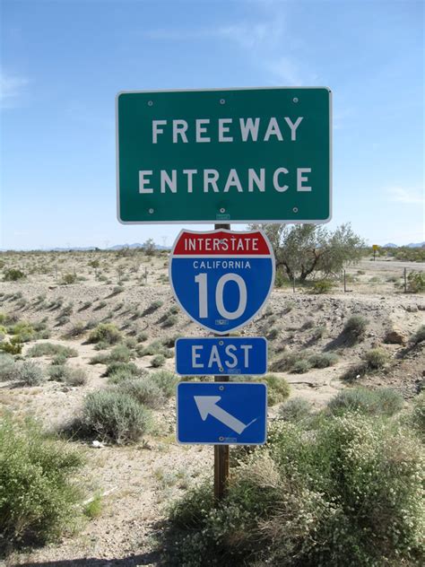 Interstate 10 Aaroads California Highways