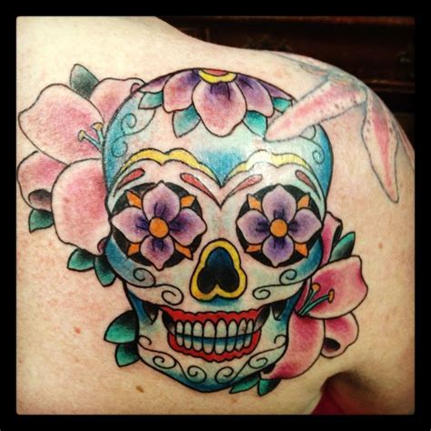 Women Tattoo Sugar Skulls Girly Tattoos Tattooviral