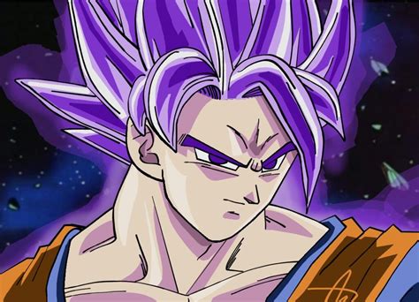 Goku Super Sayajin Purple Dragon Ball Wallpapers Anime Dragon Ball Dragon Ball Super Whis