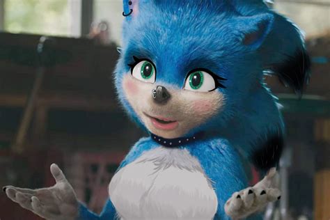 Sonic The Hedgehog Movie Female Sonic