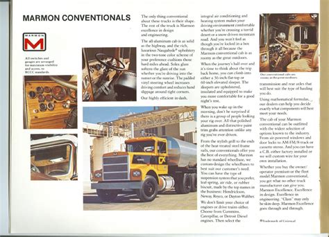 Photo Scan0008 Marmon Coe And Conv 1981 Album Dutch Model Truck