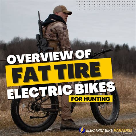 Fat Tire Electric Bikes For Hunting Preview Best Fat Tire Electric Bi