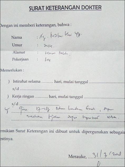 Contoh Surat Keterangan Bayi Naik Pesawat Surat Keterangan Desain