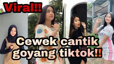 Viral Kompilasi Cewek Cantik Goyang Tiktok Dj Bass Labomba Youtube