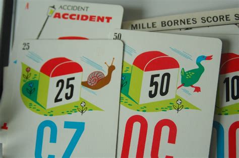 Our Vintage Adventures Vintage Mille Bornes Card Game