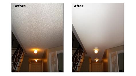 Remove any loose ceiling texture from the old ceiling. 3 Options for Getting Rid of Popcorn Ceilings - Medford ...