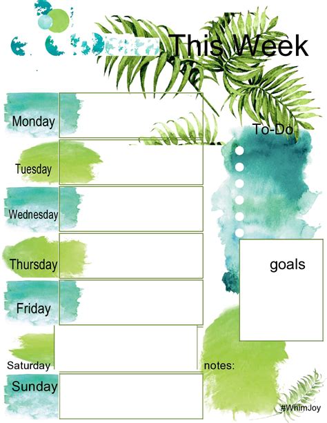 28 Free Weekly Schedule Templates [Excel, Word] - TemplateArchive