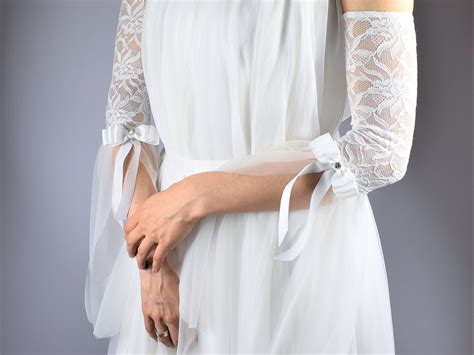 Wedding Detachable Sleeves Removable Sleeves For Dresses Etsy
