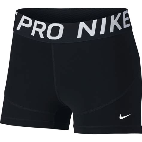 Nike Pro 3 Inch Womens Training Shorts Black Sportitude Running
