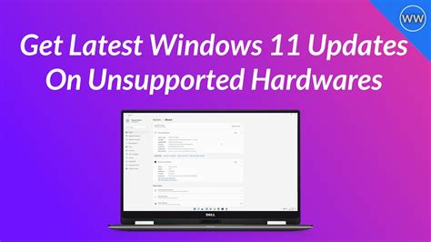 How To Get Windows 11 Latest Updates On Unsupported Hardware Youtube