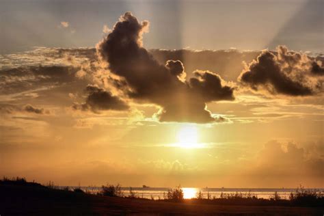 Cloudy Sunrise Free Stock Photos Rgbstock Free Stock Images