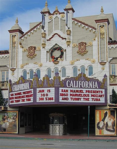 San Bernardino Californias Historic California Theater By Dbs