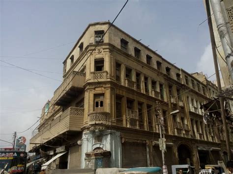 Old Area Of Karachi South Karachi Street View Scenes Street