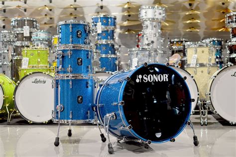 Sonor Prolite 22141210 Blue Sparkle Drums And Music
