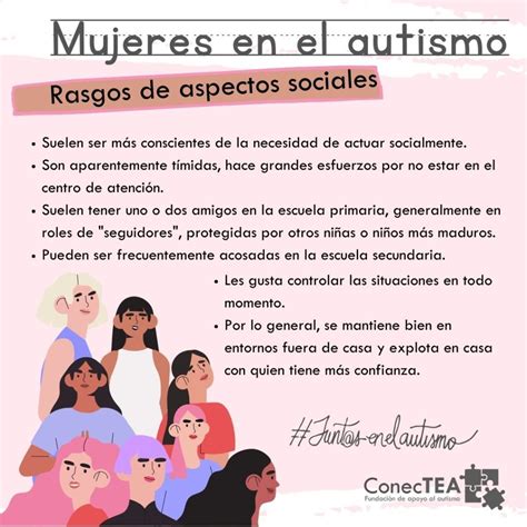 Mujeres En El Autismo Fundacion Conectea Juntos En El Autismo