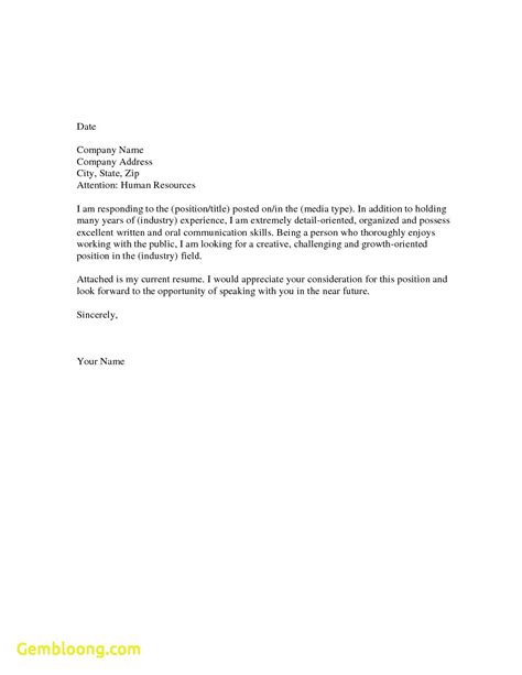 Simple Effective Cover Letter Examples