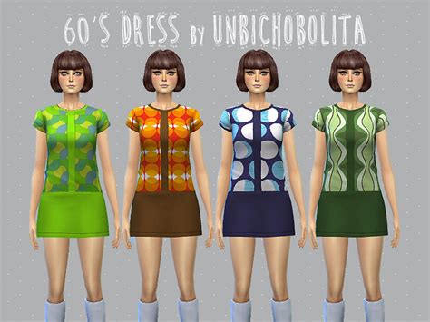 Sims 4 Cc Best 1960s Clothes Hair And More Fandomspot