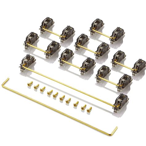 Buy Keyboard Stabilizers Gold Plated Pcb Screw In Stabilizers 2u 625u