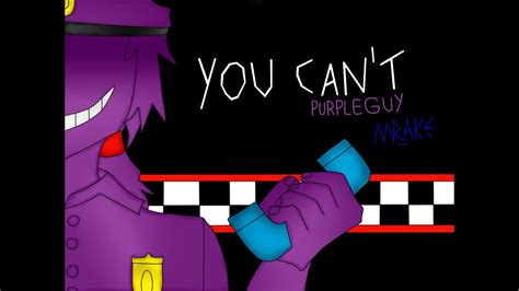 Speedpaint You Cant Purple Guy Fnaf Youtube