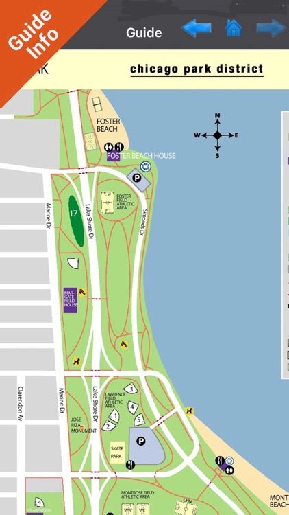 Lincoln Park Chicago Gps Map Navigator By Flytomap