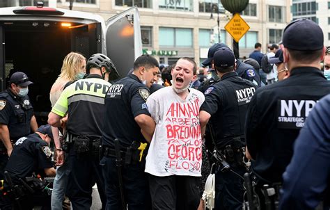 At Least People Were Arrested During Protests In New York City