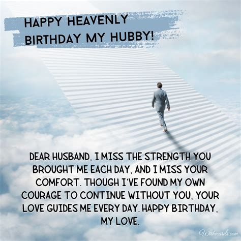 Happy Birthday In Heaven My Dear Husband Eliza Hermina