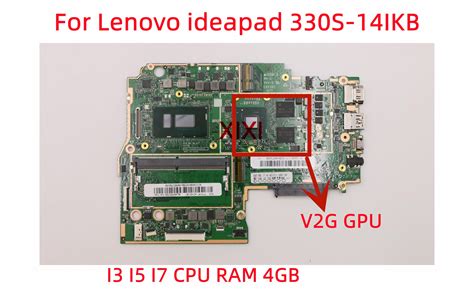 For Lenovo Ideapad 330s 14ikb Laptop Motherboard With I3 I5 I7 Cpu Ram