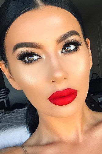 57 Most Amazing Homecoming Makeup Ideas Homecoming Makeup Red Lip