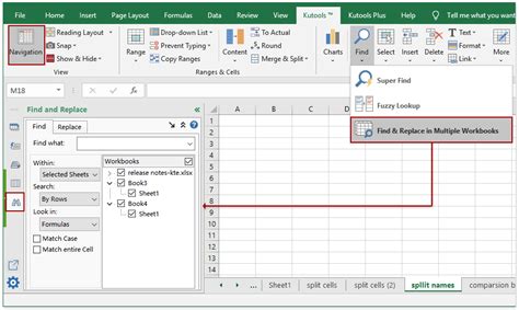 easily find  replace  multiple worksheets  workbooks