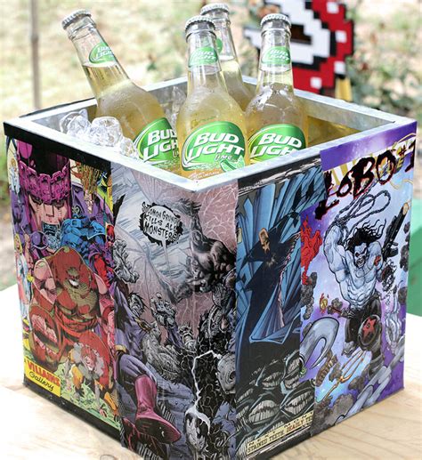 Last Minute Party Make A Quick Diy Geek Ice Bucket Our Nerd Home