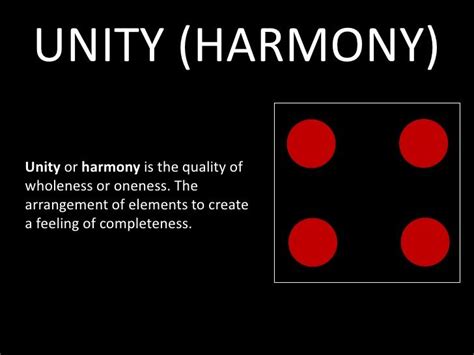 Unityharmony Harmony Design Interior Design Principles Unity