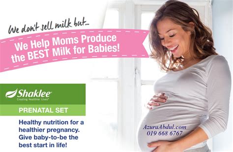 Tapi hakikatnya, kita perlu mengamalkan makanan untuk diet seimbang dengan memakan makanan. Suplemen Untuk Ibu Mengandung Shaklee - Azura Abdul