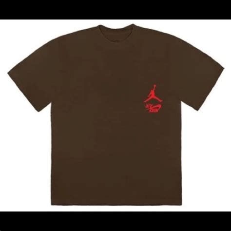 Jordan Shirts Travis Scott Cactus Jack Nike Air Jordan Highest Tee