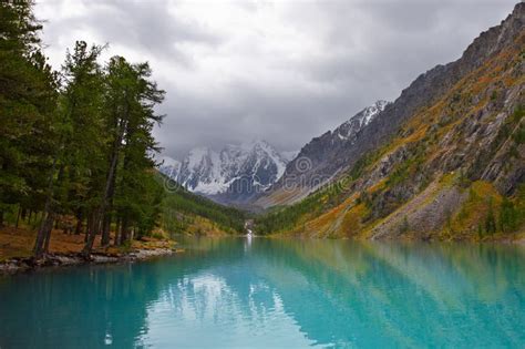Turquoise Lake And Mountains Stock Photo Image Of Turquoise Travel