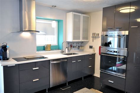 Sitting atop four raised legs, the pieces also feature a durable granite countertop and a glossy. Pin by Kelli Perkins on Atomic Loft IKEA Remodel 2013 ...