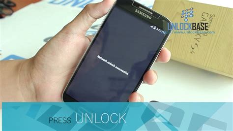 How To Enter Unlock Code In Samsung Galaxy S4 Youtube