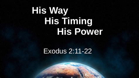 His Way His Timing His Power Hope Valley Church