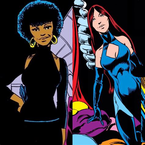 Misty Knight And Colleen Wing Aka Daughters Of The Dragon By John Byrne