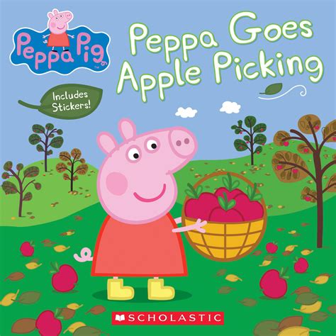 Peppa Goes Apple Picking Paperback