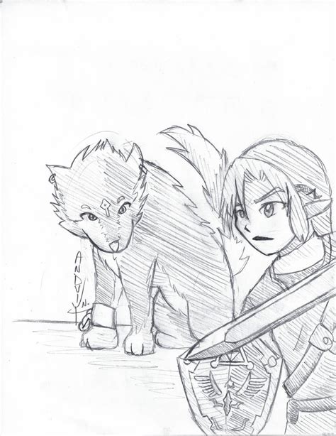 Twilight Princess Sketch By Leapoffaith4 On Deviantart