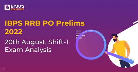 Ibps Rrb Po Prelims Exam Analysis Aug Shift Difficulty
