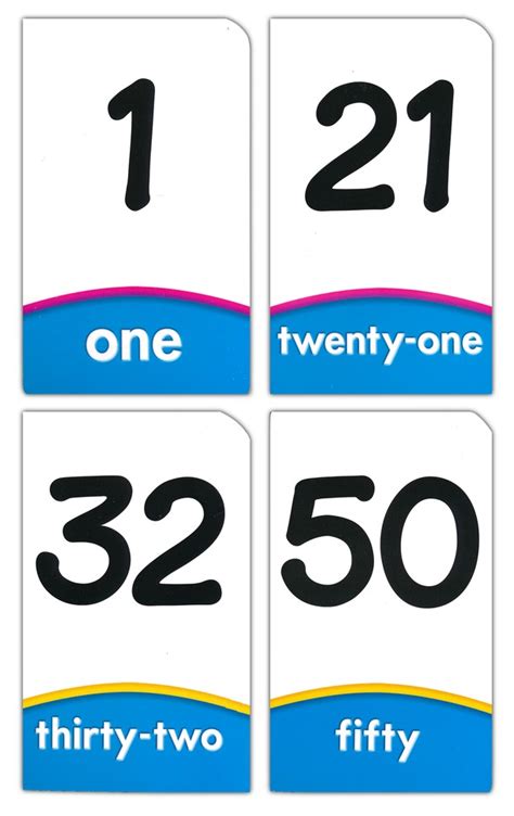 Number Flash Cards Primary Teaching Resources Printables Images